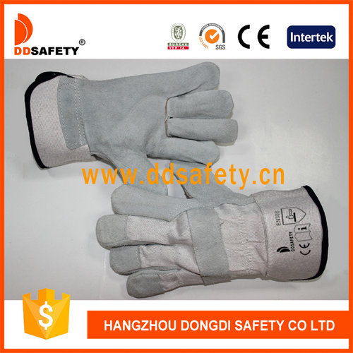 Cow split leather glove Cow split leather glove